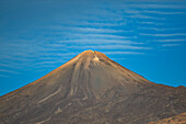 Der Gipfel des Teide im Abendlicht, Teide Nationalpark Parque Nacional del Teide, Teneriffa, Spanien