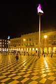 France, Cote d'Azur, Nice, Place Masséna