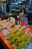 Malaysia, Kuala Lumpur, Chow Kit Market, chicken