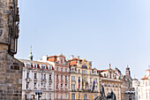 Famous Old town square of Prague