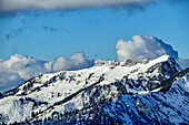  View of Rotwand, from the Schönfeldjoch, Mangfall Mountains, Tyrol, Austria 