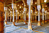  Prayer hall of the Great Mosque of Djamaa ez-Zitouna in Tunis, Tunisia 
