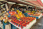  Fruits and vegetables at a market in Prague, Czech Republic 
