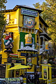 Biergarten und Restaurant 'Micheladas Gratis Cerveceria y Restobar', Stadtteil Bellavista, Santiago de Chile, Santiago, Chile, Südamerika