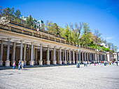  Mill Colonnade, Karlovy Vary, Bohemia, Czech Republic, Eastern Europe, Europe 