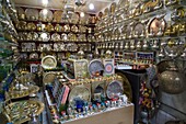 Morocco, Marrakesh, Medina, souk, handicraft shop, shopping, 