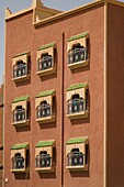 Morocco, El-Kelâa M'Gouna, modern architecture, building, 