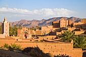 Morocco, Nkob, skyline, general view, panorama, 