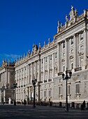  Spanien, Madrid, Königspalast, Wahrzeichen, Denkmal,  