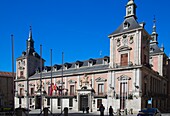  Spanien, Madrid, Plaza De La Villa, Rathaus, Wahrzeichen, Denkmal,  