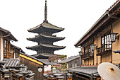 The Yasaka Pagoda also known as the Tower of Yasaka, is a Buddhist pagoda located in Higashiyama-ku, Kyoto, Japan.