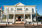 Town hall of Port-Louis, Grande-Terre, Guadeloupe, overseas region of France,Leewards Islands, Lesser Antilles, Caribbean