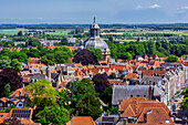  Middelburg is a municipality and the capital of the Dutch province of Zeeland, here view from the Lange Jan in Middelburg 