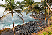 Boca do Inferno (Mouth of Hell) on the East coast of Sao Tome Island, Republic of Sao Tome and Principe,Africa
