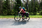  Cyclists in Lahemaa National Park, Estonia 
