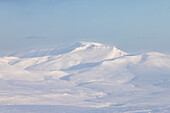  Winter landscape at Mohnbukta, Svalbard, Norway 