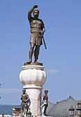  Nordmazedonien, Skopje, Philipp II. Denkmal,  