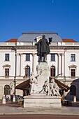  Ungarn, Szeged, Klauzal-Platz, Statue von Lajos Kossuth 