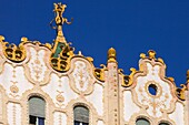  Ungarn, Budapest, Postsparkasse, Jugendstil-Architektur,  