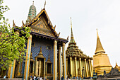  Wat Phra Kaeo Temple, Old Royal Palace, Bangkok, Thailand 