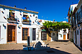  Denia Old Town, in the fishing district early in the morning, Costa Blanca, Alicante Province, Spain 