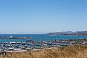 View of Faliron Bay and Flisvos Marina from Stavros Niarchos Park