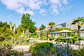 Botanischer Garten mit Gewächshäusern in Erlangen, Mittelfranken, Franken, Bayern, Deutschland
