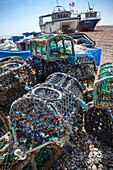 The Dungeness Snack Shack, fresh fish hut, Dungeness, Romney Marsh, Kent, England, UK