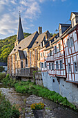  On the road in Monreal, Mayen-Koblenz district, Rhineland-Palatinate, Germany 