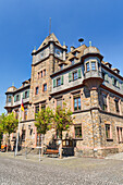  The town hall of Oberwesel, Middle Rhine, Rhineland-Palatinate, Germany 