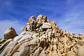  Bizarre rock formation at Capo Testa, Sardinia, Italy 