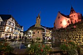  Evening in Eguisheim, Alsace, France 