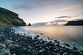  Talisker Beach in the evening light, long exposure 