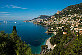  Roquebrune, Plage du Golfe Bleu, Alpes Maritimes, Provence Alpes Cote d&#39;Azur, French Riviera, Southern France, France 