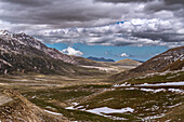 Italien, Abruzzen, Gran Sasso, Nationalpark, Campo Imperatore