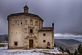 Italien, Abruzzen, Gran Sasso, Nationalpark, Chiesa di Santa Maria della Pietà