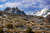 Italien, Abruzzen, Gran Sasso, Nationalpark, Campo Imperatore