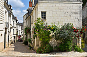 Rue du Chateau (Chateau Street), Loches in Touraine, department of  Indre-et-Loire,  Centre-Val de Loire region, France, Europe