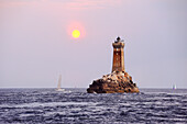Lighthouse of La Vieille,Pointe du Raz, Cap Sizun,Finistere department,Brittany region,west of France,western Europe