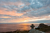 Saint-They fountain,Pointe du Van,Cap Sizun,Finistere department,Brittany region,west of France,western Europe