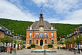 Rathaus von Haybes, Ardennen-Abteilung, Champagne-Ardenne-Region im Nordosten Frankreichs, Europa