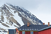 Das einzige Hotel am Ort, Ny Alesund, Spitzbergen, Svalbard, Norwegen