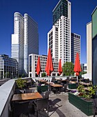 Germany, Berlin,  Kurfurstendamm, skyscrapers, 