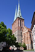  Deutschland, Berlin, Nikolaiviertel, St.-Nikolaus-Kirche,  