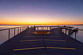  Pier at sunrise, Timmendorfer Strand, Schleswig-Holstein, Germany 