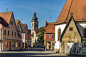 Altstadt und Kirche St. Martin in Forchheim, Oberfranken, Bayern, Deutschland