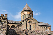  Mittelalterliche Kathedrale Stvetitskhoveli in der alten Hauptstadt Georgiens 