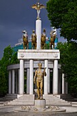  Nordmazedonien, Skopje, Denkmal für gefallene Helden,  