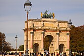 France, Paris, Arc de Triomphe du Carrousel