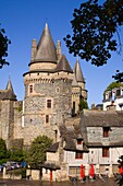 France, Bretagne, Vitré, Castle, Chateau, 